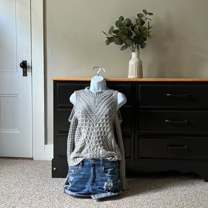 Express Cold Shoulder Sweater
